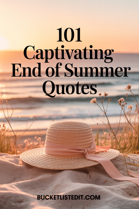 end of summer quotes